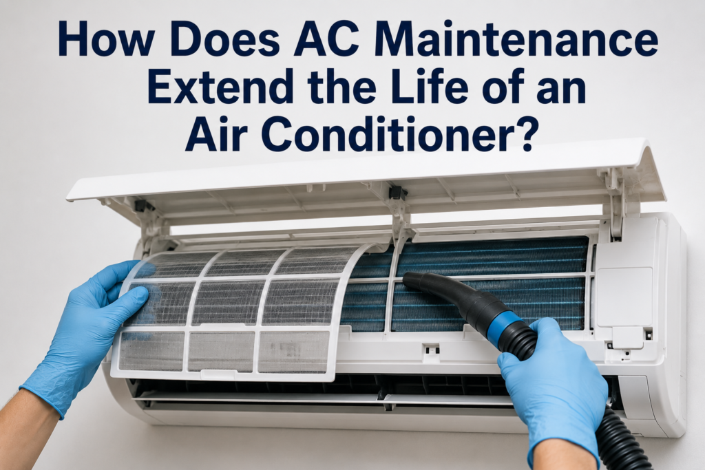 AC maintenance cleaning