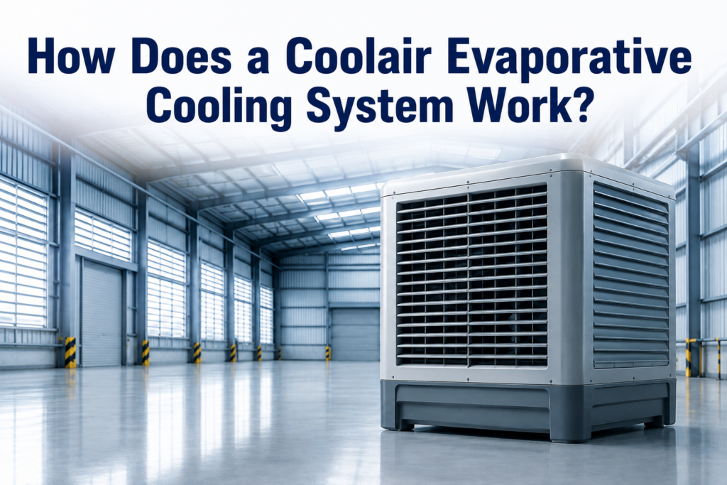 Coolair Evaporative cooling for businesses