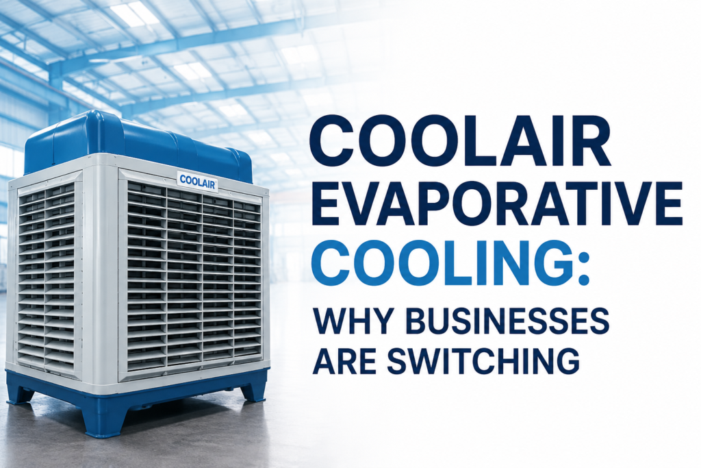 Coolair evaporative cooling