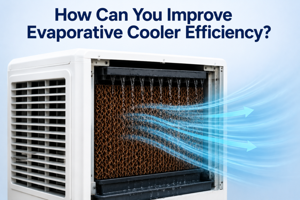 Evaporative cooler efficiency tips