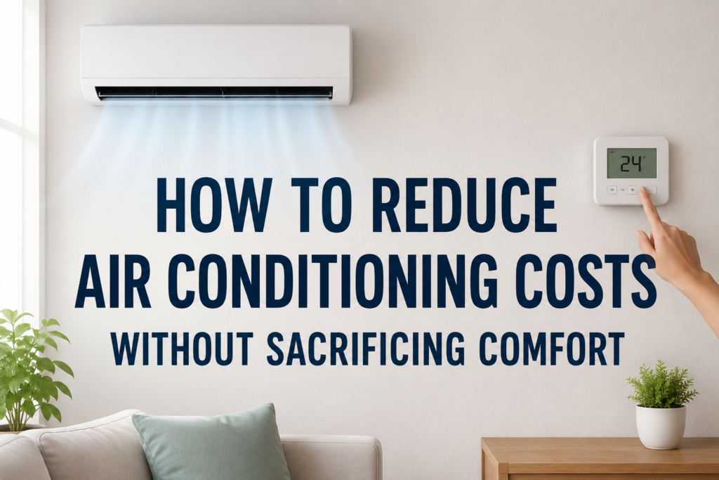 Reduce air conditioning costs
