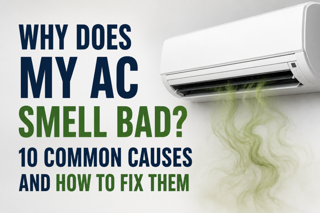 Bad-smelling AC