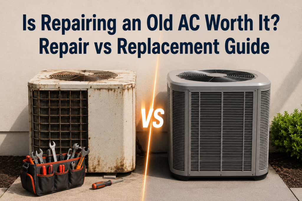 Is repairing an old AC worth it repair guide